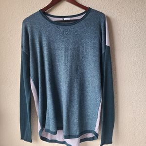 Smartwool Colorblock Crew Pullover Sweater  Women's L